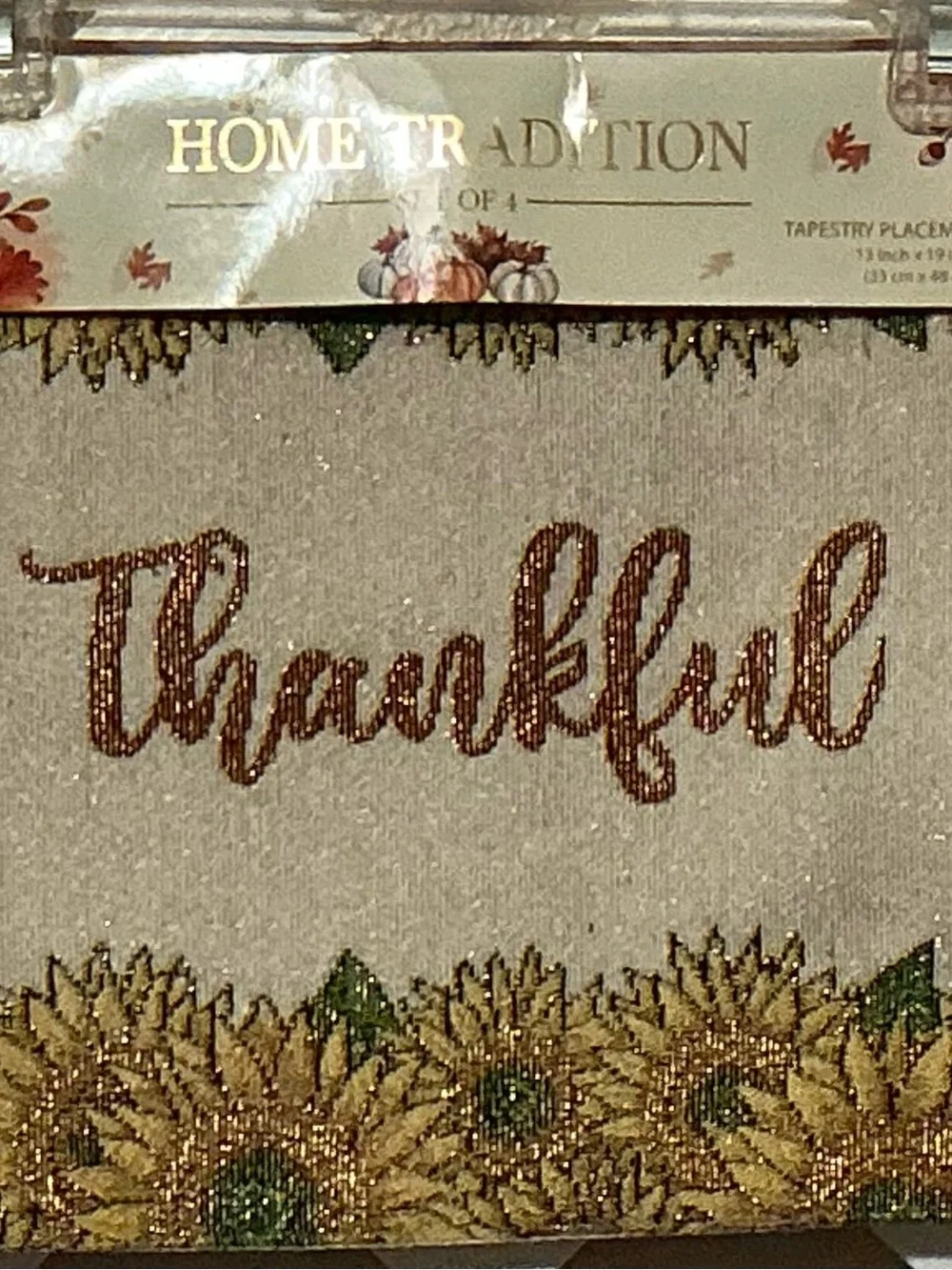 N/A tapestry placemat